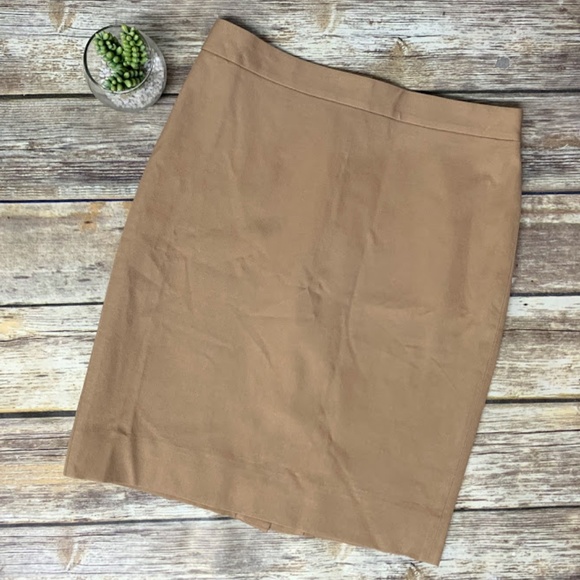 J. Crew Dresses & Skirts - J CREW Tan Brown No. 2 Pencil Skirt